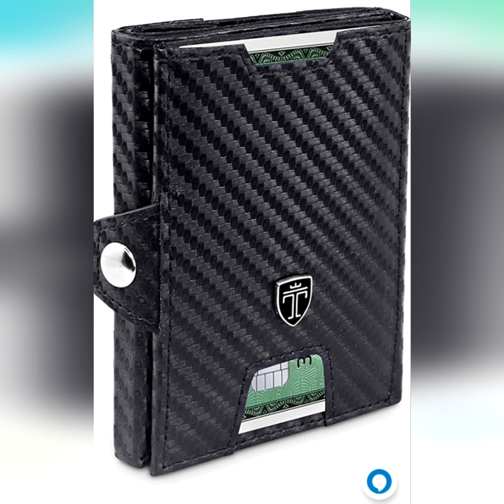 Black Trifold Wallet